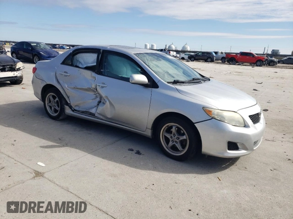 2009 Toyota Corolla with VIN 2T1BU40E49C133136, listed as a Copart auction lot 42639935 with 192,908 mi miles and Salvage Title. Bid and sale history available at carsss.com. Image 4.