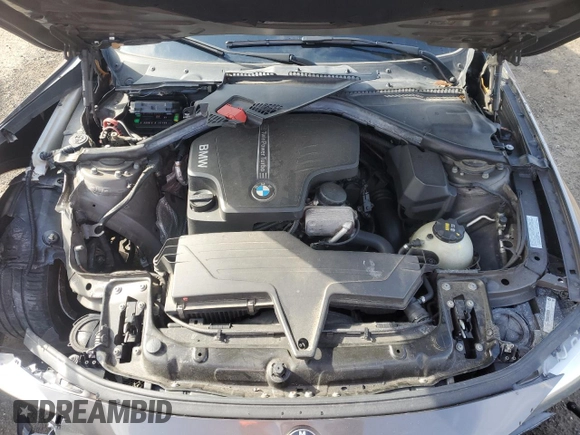 2015 BMW 3 Series 328i xDrive with VIN WBA3B3C51FF547944, listed as a Copart auction lot 50456555 with 102,745 mi miles and Salvage title. Bid and sale history available at DreamBid. Image 13.