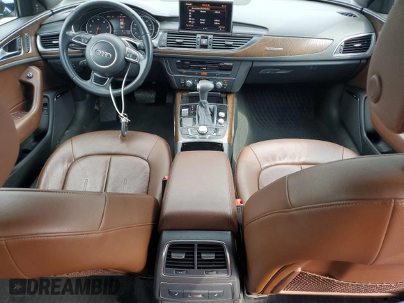 2015 Audi A6 Premium Plus с VIN WAUFGAFC8FN011656, выставлен на аукционе Copart как лот 61473045 с пробегом 75 658 миль миль и Списание • Salvage title. История ставок и продаж доступна на DreamBid. Изображение 8.