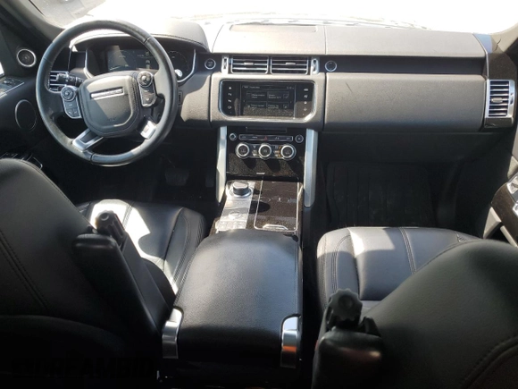 2016 Land Rover Range Rover with VIN SALGR2PF1GA297089, listed as a Copart auction lot 53942364 with 61,437 mi miles and Salvage Title. Bid and sale history available at carsss.com. Image 8.