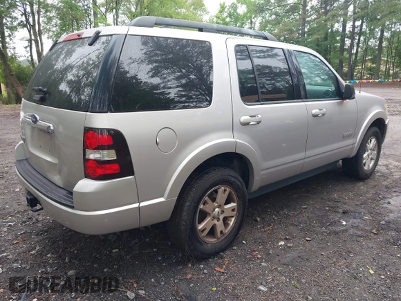 2008 Ford Explorer XLT with VIN 1FMEU63E88UB07334, listed as a IAAI auction lot 42287061 with 190,978 mi miles and . Bid and sale history available at DreamBid. Image 4.