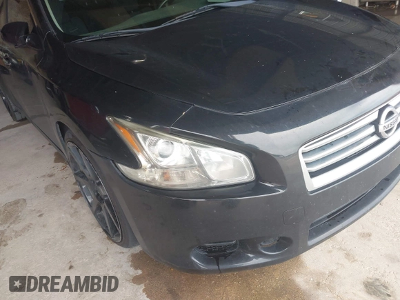 2014 Nissan Maxima S with VIN 1N4AA5AP9EC476138, listed as a IAAI auction lot 42732164 with 105,724 mi miles and . Bid and sale history available at DreamBid. Image 6.