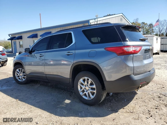 2021 Chevrolet Traverse LT Cloth with VIN 1GNEVGKW1MJ218263, listed as a Copart auction lot 48031995 with 84,124 mi miles and Non Repairable. Bid and sale history available at carsss.com. Image 2.