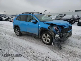 2021 Toyota RAV4 Hybrid LE with VIN 4T3B6RFV0MU035525, listed as a Copart auction lot 45775665 with 52,234 mi miles and Salvage Title. Bid and sale history available at carsss.com. Image 12.