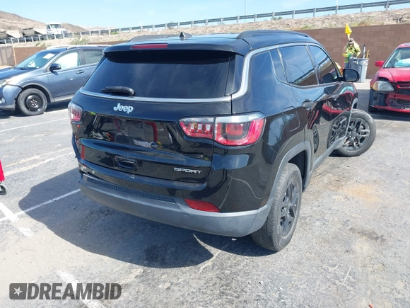 2019 Jeep Compass Sport с VIN 3C4NJCAB8KT652360, выставлен на аукционе IAAI как лот 42474719 с пробегом 74 458 миль миль и . История ставок и продаж доступна на DreamBid. Изображение 4.