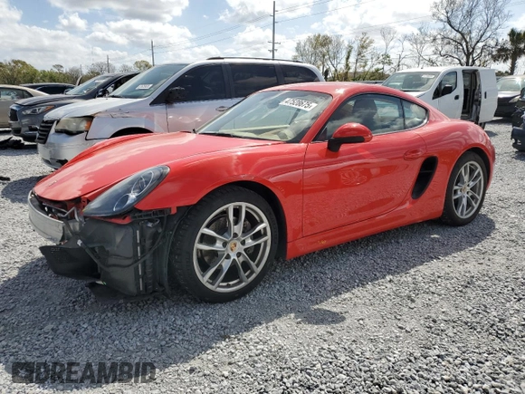 2014 Porsche Cayman с VIN WP0AA2A82EK171667, выставлен на аукционе Copart как лот 47528675 с пробегом 103 494 миль миль и Списание • Salvage title. История ставок и продаж доступна на DreamBid. Изображение 1.