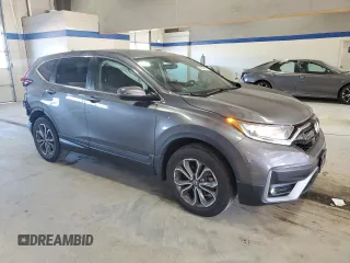 2021 Honda CR-V EX with VIN 2HKRW2H56MH650736, listed as a Copart auction lot 46048575 with 72,134 mi miles and Salvage Title. Bid and sale history available at carsss.com. Image 4.