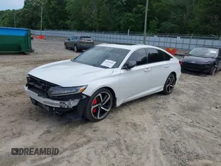 2021 Honda Accord Sport z VIN 1HGCV2F38MA011695, wystawiony jako IAAI lot #42245415 z przebiegiem 79 075 mil mil oraz . Historia ofert i sprzedaży dostępna na DreamBid. Obrazek 18.