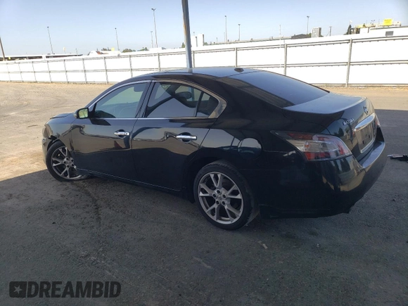 2014 Nissan Maxima SV with VIN 1N4AA5AP1EC473430, listed as a Copart auction lot 59336975 with 137,461 mi miles and Salvage title. Bid and sale history available at DreamBid. Image 2.