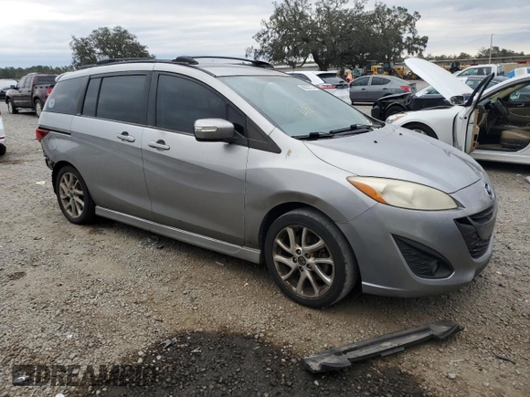 2014 Mazda 5 Touring with VIN JM1CW2CL0E0165888, listed as a Copart auction lot 88322725 with 194,775 mi miles and Salvage Title. Bid and sale history available at carsss.com. Image 4.