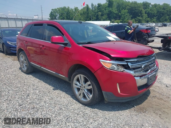 2011 Ford Edge Limited with VIN 2FMDK3KC4BBA49851, listed as a IAAI auction lot 42341912 with 165,000 mi miles and . Bid and sale history available at DreamBid. Image 1.