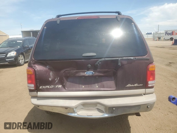 2000 Ford Explorer Eddie Bauer с VIN 1FMDU84P3YZA71207, выставлен на аукционе Copart как лот 58270915 с пробегом 188 096 миль миль и Списание • Salvage title. История ставок и продаж доступна на DreamBid. Изображение 6.