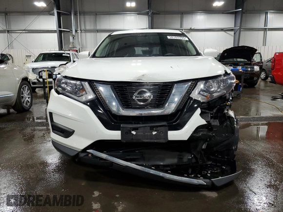 2017 Nissan Rogue S with VIN KNMAT2MV0HP619035, listed as a Copart auction lot 50162495 with 75,516 mi miles and Salvage Title. Bid and sale history available at carsss.com. Image 5.