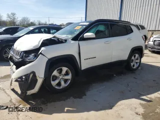 2018 Jeep Compass Latitude z VIN 3C4NJCBB8JT227377, wystawiony jako Copart lot #53284195 z przebiegiem Nie podano mil oraz Nie do naprawy • Non repairable. Historia ofert i sprzedaży dostępna na DreamBid. Obrazek 1.