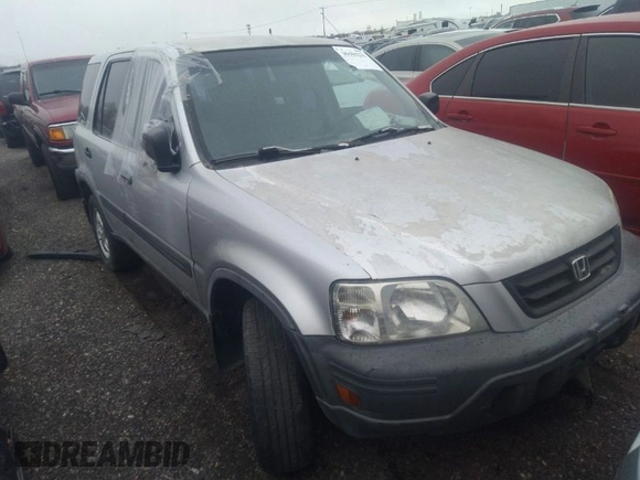 1997 Honda CR-V with VIN JHLRD1841VC002597, listed as a IAAI auction lot 36104231 with 297,037 mi miles. Bid and sale history available at carsss.com. Image 1.