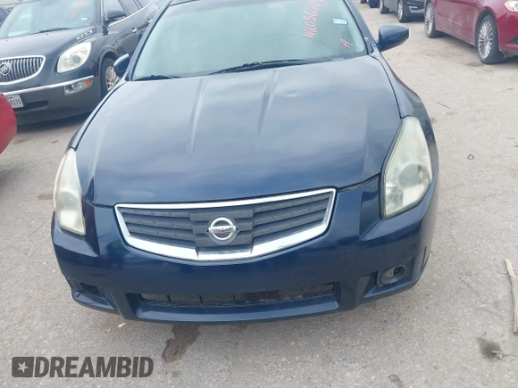 2007 Nissan Maxima SL with VIN 1N4BA41EX7C862857, listed as a IAAI auction lot 42036719 with 186,047 mi miles and . Bid and sale history available at DreamBid. Image 6.