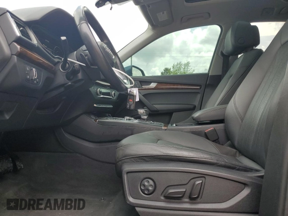 2018 Audi Q5 Premium with VIN WA1ANAFY2J2014703, listed as a Copart auction lot 54537065 with 119,549 mi miles and Clean Title. Bid and sale history available at carsss.com. Image 7.