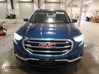 2021 GMC Terrain SLT with VIN 3GKALVEV6ML315797, listed as a Copart auction lot 49456275 with 74,142 mi miles and Salvage Title. Bid and sale history available at DreamBid. Image 5.