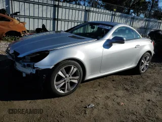2010 Mercedes-Benz SLK-Class SLK 300 with VIN WDBWK5EA7AF226326, listed as a Copart auction lot 45926775 with 76,646 mi miles and Salvage Title. Bid and sale history available at carsss.com. Image 1.