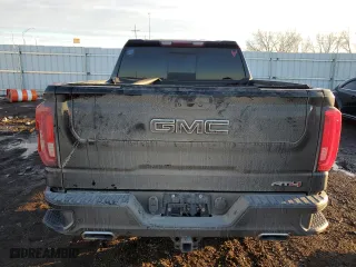 2019 GMC Sierra 1500 AT4 with VIN 1GTP9EED1KZ132969, listed as a Copart auction lot 46325645 with 109,833 mi miles and Salvage Title. Bid and sale history available at carsss.com. Image 6.