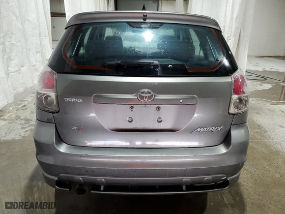 2005 Toyota Matrix STD with VIN 2T1KR32E55C412906, listed as a Copart auction lot 51987455 with 181,635 mi miles and Salvage Title. Bid and sale history available at carsss.com. Image 6.