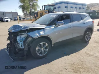 2023 Chevrolet Blazer LT z VIN 3GNKBCR44PS126057, wystawiony jako Copart lot #52171155 z przebiegiem 16 230 mil mil oraz Szkoda całkowita • Salvage title. Historia ofert i sprzedaży dostępna na DreamBid. Obrazek 1.