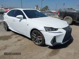 2020 Lexus IS 300 F Sport with VIN JTHGA1D25L5104440, listed as a IAAI auction lot 39757578 with 36,962 mi miles and . Bid and sale history available at DreamBid. Image 1.