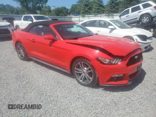 2016 Ford Mustang EcoBoost Premium with VIN 1FATP8UH1G5292803, listed as a Copart auction lot 62628745 with 58,664 mi miles and Salvage title. Bid and sale history available at DreamBid. Image 4.