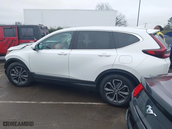 2022 Honda CR-V EX-L with VIN 7FARW1H84NE001719, listed as a IAAI auction lot 41415669 with 50,062 mi miles. Bid and sale history available at carsss.com. Image 3.