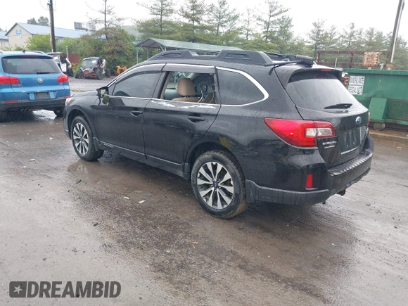 2015 Subaru Outback Limited with VIN 4S4BSELC6F3233406, listed as a IAAI auction lot 42335735 with 114,096 mi miles and . Bid and sale history available at DreamBid. Image 3.