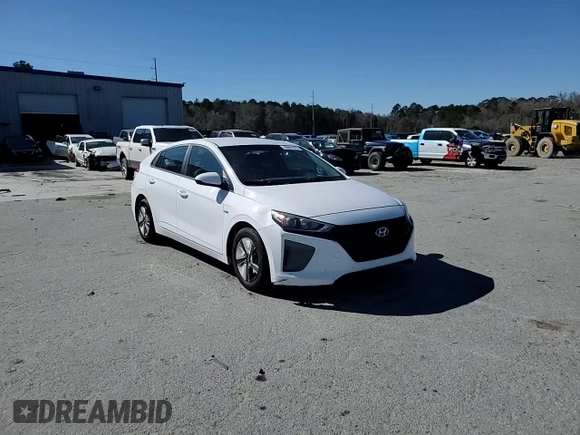 2017 Hyundai Ioniq Blue with VIN KMHC65LC9HU027938, listed as a Copart auction lot 48061475 with 87,612 mi miles and Salvage Title. Bid and sale history available at DreamBid. Image 13.