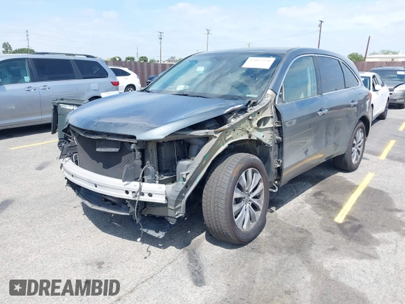 2014 Acura MDX Tech Pkg with VIN 5FRYD3H47EB010189, listed as a IAAI auction lot 42052320 with 127,225 mi miles. Bid and sale history available at carsss.com. Image 17.