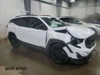 2019 GMC Terrain SLE with VIN 3GKALTEX7KL252311, listed as a Copart auction lot 88481225 with 94,440 mi miles and Salvage Title. Bid and sale history available at carsss.com. Image 4.