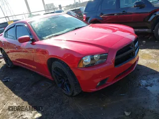 2012 Dodge Charger SXT with VIN 2C3CDXHG7CH264185, listed as a IAAI auction lot 41676948 with 190,980 mi miles. Bid and sale history available at carsss.com. Image 1.