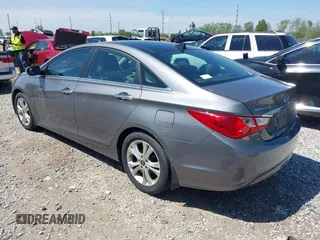 2012 Hyundai Sonata Limited with VIN 5NPEC4AC0CH469495, listed as a IAAI auction lot 42163156 with 99,000 mi miles and . Bid and sale history available at DreamBid. Image 3.