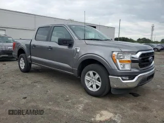 2023 Ford F-150 XL with VIN 1FTEW1C81PKD23631, listed as a Copart auction lot 65600155 with 34,252 mi miles and Clean title. Bid and sale history available at DreamBid. Image 4.