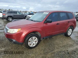 2010 Subaru Forester 2.5X with VIN JF2SH6AC6AH760399, listed as a Copart auction lot 44395725 with 172,832 mi miles and Clean Title. Bid and sale history available at carsss.com. Image 1.