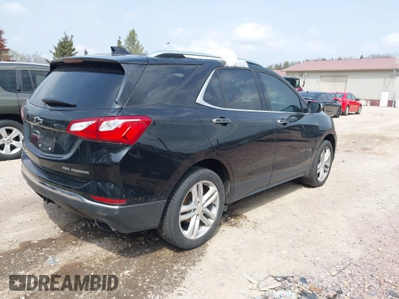 2019 Chevrolet Equinox Premier z VIN 2GNAXYEX5K6143922, wystawiony jako IAAI lot #42134219 z przebiegiem 105 496 mil mil oraz . Historia ofert i sprzedaży dostępna na DreamBid. Obrazek 4.