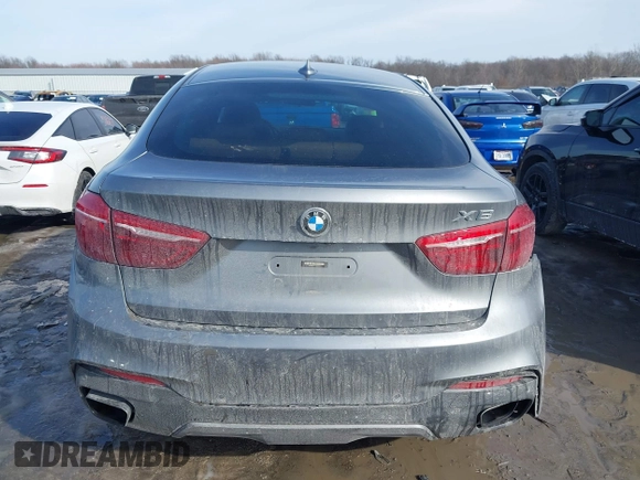 2018 BMW X6 xDrive50i with VIN 5UXKU6C50J0W39146, listed as a IAAI auction lot 41652073 with 108,258 mi miles. Bid and sale history available at carsss.com. Image 16.