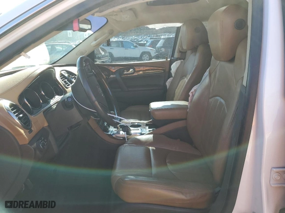 2017 Buick Enclave Leather with VIN 5GAKRBKD1HJ184298, listed as a Copart auction lot 46899305 with 134,482 mi miles and Salvage Title. Bid and sale history available at carsss.com. Image 7.