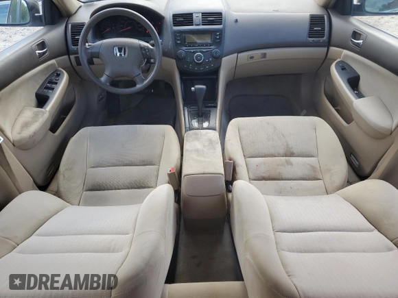 2005 Honda Accord LX with VIN 1HGCM564X5A003936, listed as a Copart auction lot 64819155 with 160,545 mi miles and Clean title. Bid and sale history available at DreamBid. Image 8.