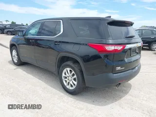 2019 Chevrolet Traverse LS z VIN 1GNERFKWXKJ301749, wystawiony jako IAAI lot #42017638 z przebiegiem 98 408 mil mil oraz . Historia ofert i sprzedaży dostępna na DreamBid. Obrazek 3.