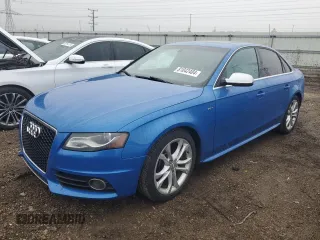 2011 Audi S4 Premium Plus with VIN WAUBGAFLXBA106896, listed as a Copart auction lot 81042404 with 176,452 mi miles and Salvage Title. Bid and sale history available at carsss.com. Image 1.