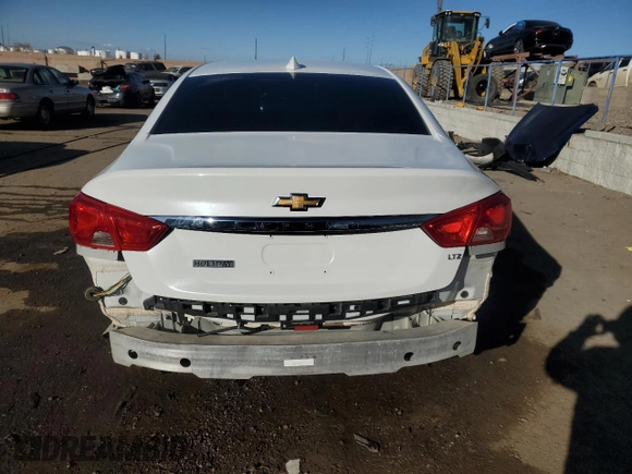 2015 Chevrolet Impala LTZ with VIN 1G1155SL1FU132804, listed as a Copart auction lot 43442135 with 100,018 mi miles and Salvage Title. Bid and sale history available at DreamBid. Image 6.