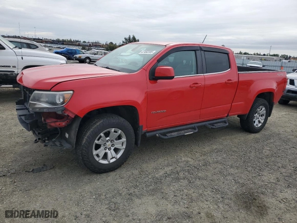 2015 Chevrolet Colorado 4WD LT with VIN 1GCGTBE30F1192317, listed as a Copart auction lot 47492205 with 123,552 mi miles and Salvage Title. Bid and sale history available at carsss.com. Image 1.