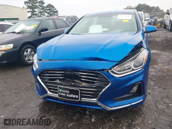 2019 Hyundai Sonata SE with VIN 5NPE24AF1KH783605, listed as a IAAI auction lot 41940740 with 98,560 mi miles and . Bid and sale history available at carsss.com. Image 6.