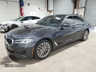 2022 BMW 5 Series 530i xDrive with VIN WBA13BJ06NWX75054, listed as a Copart auction lot 45569625 with 36,098 mi miles and Clean Title. Bid and sale history available at carsss.com. Image 1.