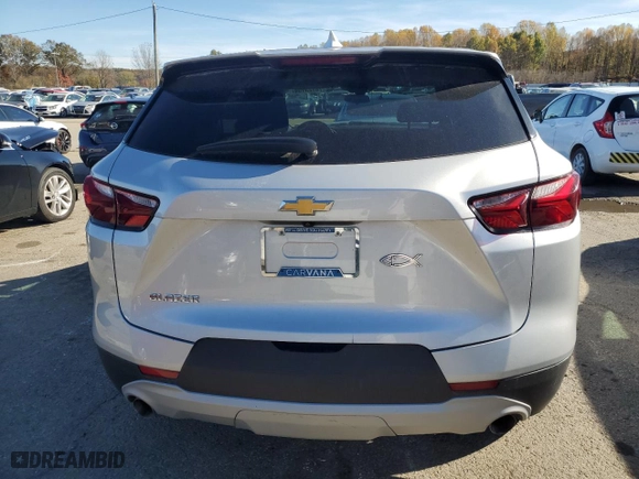 2020 Chevrolet Blazer LT with VIN 3GNKBCR47LS653004, listed as a Copart auction lot 78723104 with 32,011 mi miles and Salvage Title. Bid and sale history available at carsss.com. Image 6.