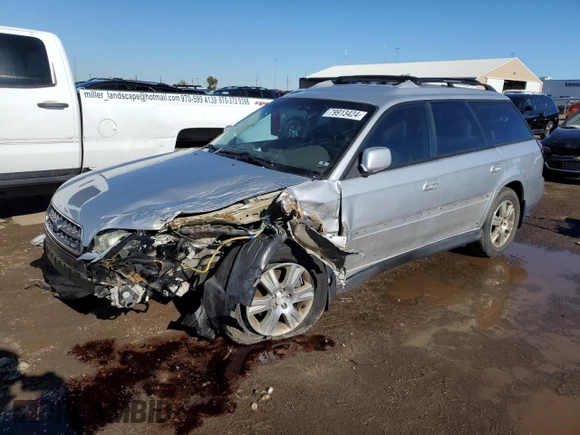 2004 Subaru Legacy Outback 35th Anniversary with VIN 4S3BH815447636072, listed as a Copart auction lot 79913424 with 196,039 mi miles and Salvage title. Bid and sale history available at DreamBid. Image 1.