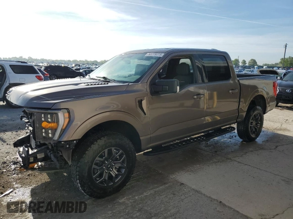 2023 Ford F-150 XL with VIN 1FTEW1E81PFB44320, listed as a Copart auction lot 53779775 with 37,500 mi miles and Salvage Title. Bid and sale history available at carsss.com. Image 1.